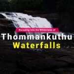 Thommankuthu waterfall Image