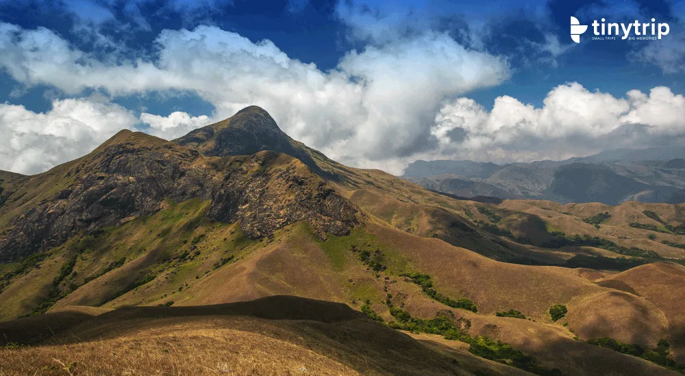 Scenic view of Anamudi Peak